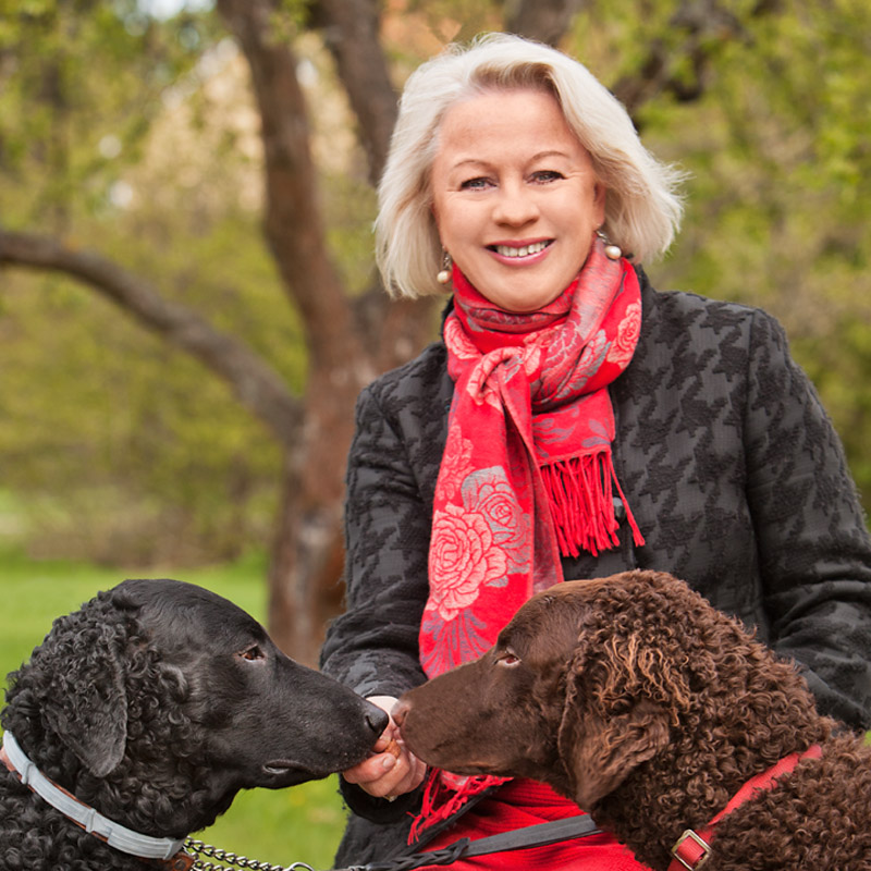 Birgitta Sköld - nyvald gruppledare i Lidingöpartiet